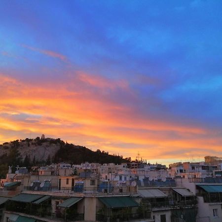 Rooftop Studio, Acropolis View! Atene Esterno foto