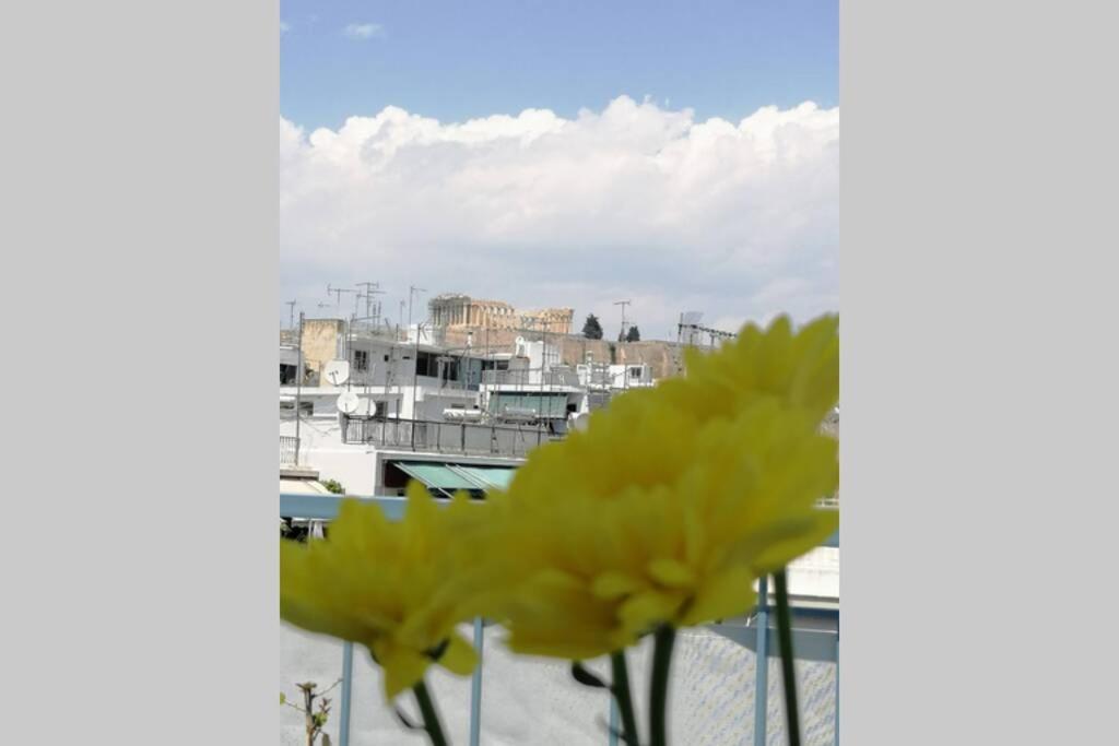 Rooftop Studio, Acropolis View! Atene Esterno foto