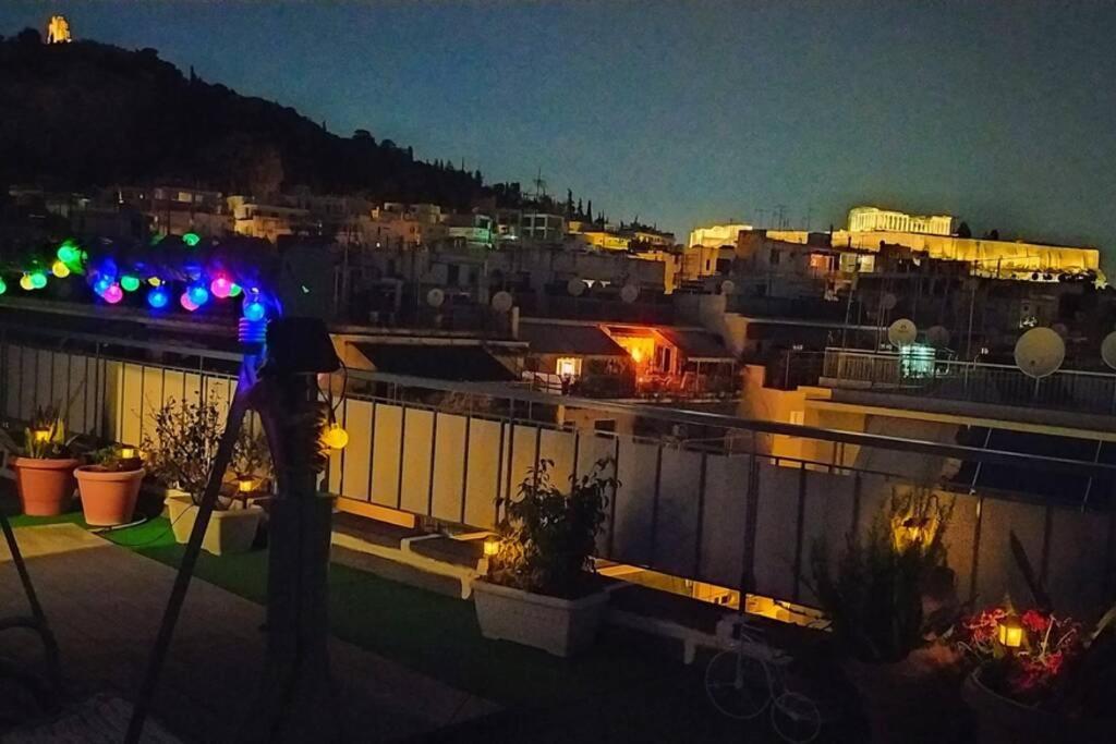 Rooftop Studio, Acropolis View! Atene Esterno foto