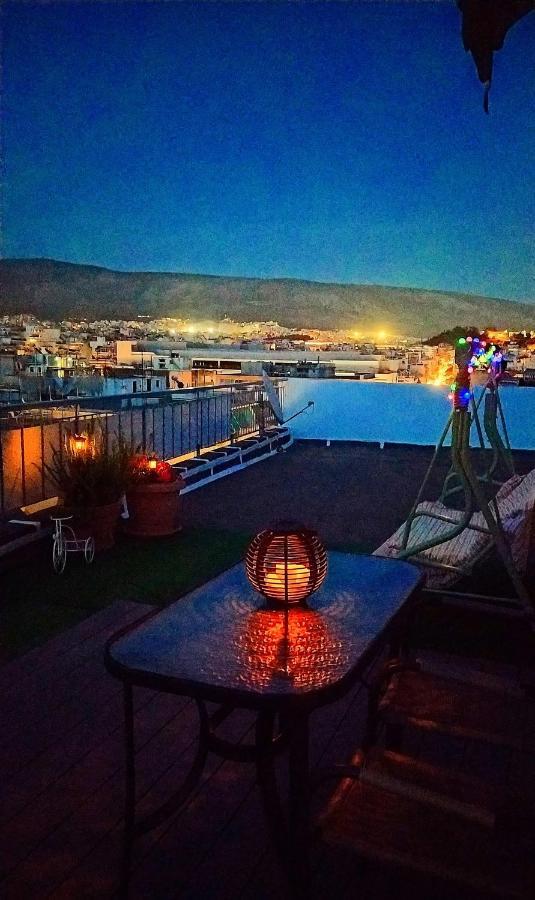 Rooftop Studio, Acropolis View! Atene Esterno foto